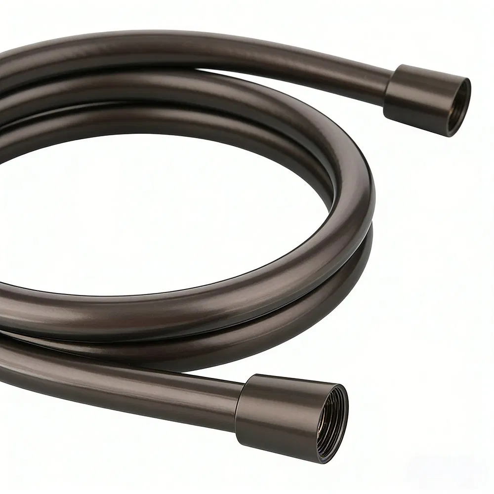 Modern Durable PVC Shower Hose with Chrome Finish for Showers