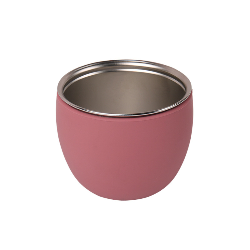 Kid-Friendly Stainless Steel Bowl Featuring a Happy Face