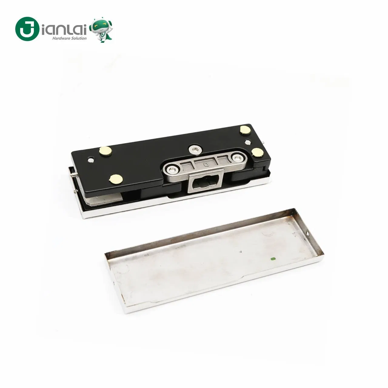 Stainless Steel Hardware Sliding Glass Door Hinge Pivot Patch Fitting