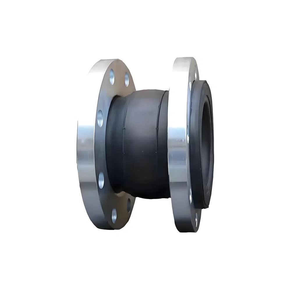 DN200 Stainless Steel Flexible Flanged Double Sphere Rubber Expansion Bellow Joint Manufacuter