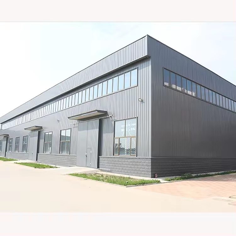 Material Prefab Steel Warehouse/Workshop/Hangar/Poultry House Steel Structure Warehouse Workshop