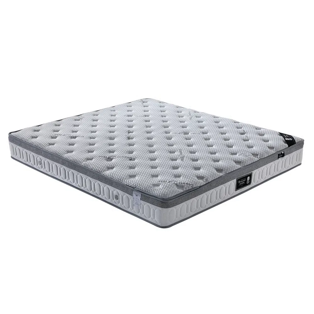 Double-Tempered Coil Low-Maintenance Bedroom Hotel Spring Mattress for Themed Hotels