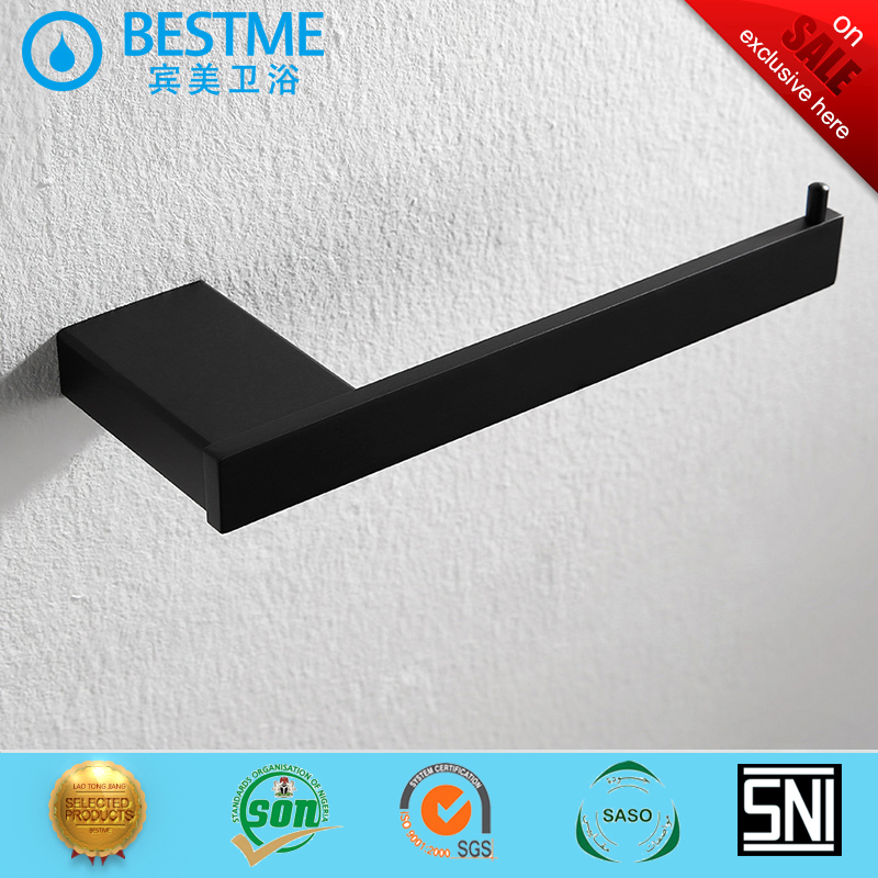 Настенный держатель для туалетной бумаги BESTME, черный