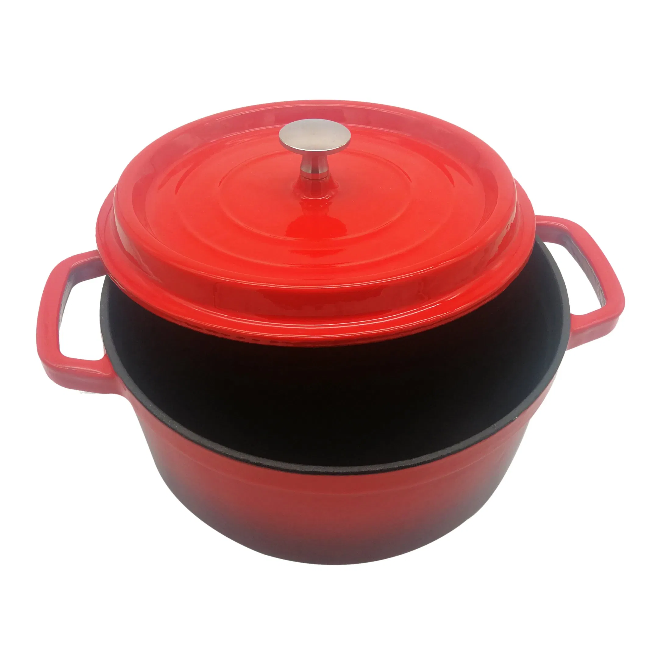 Чугунная жаровня Cookwin 24 см 3.5 л, эмалированная