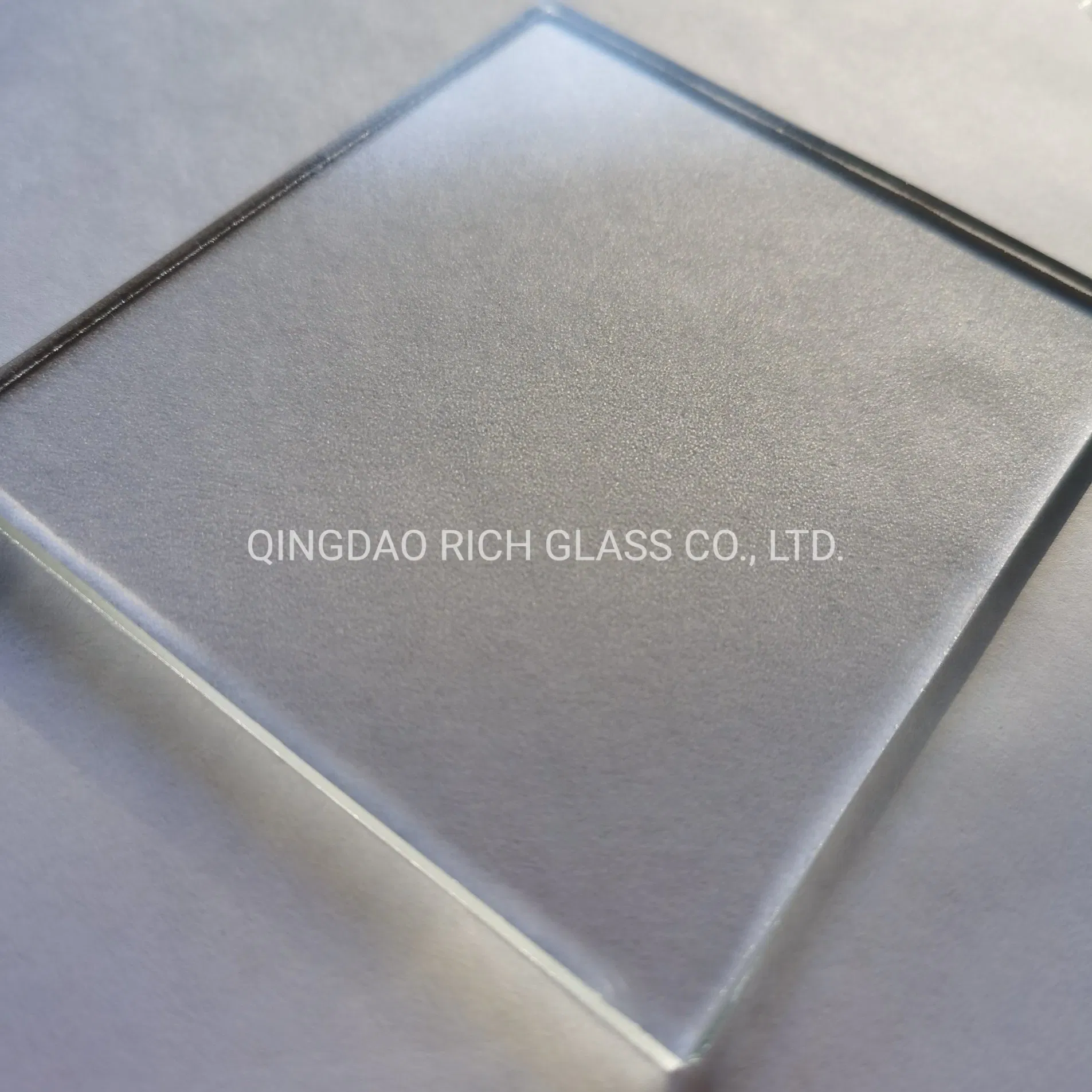 Acid Etched Tempered Glass Fence Glass