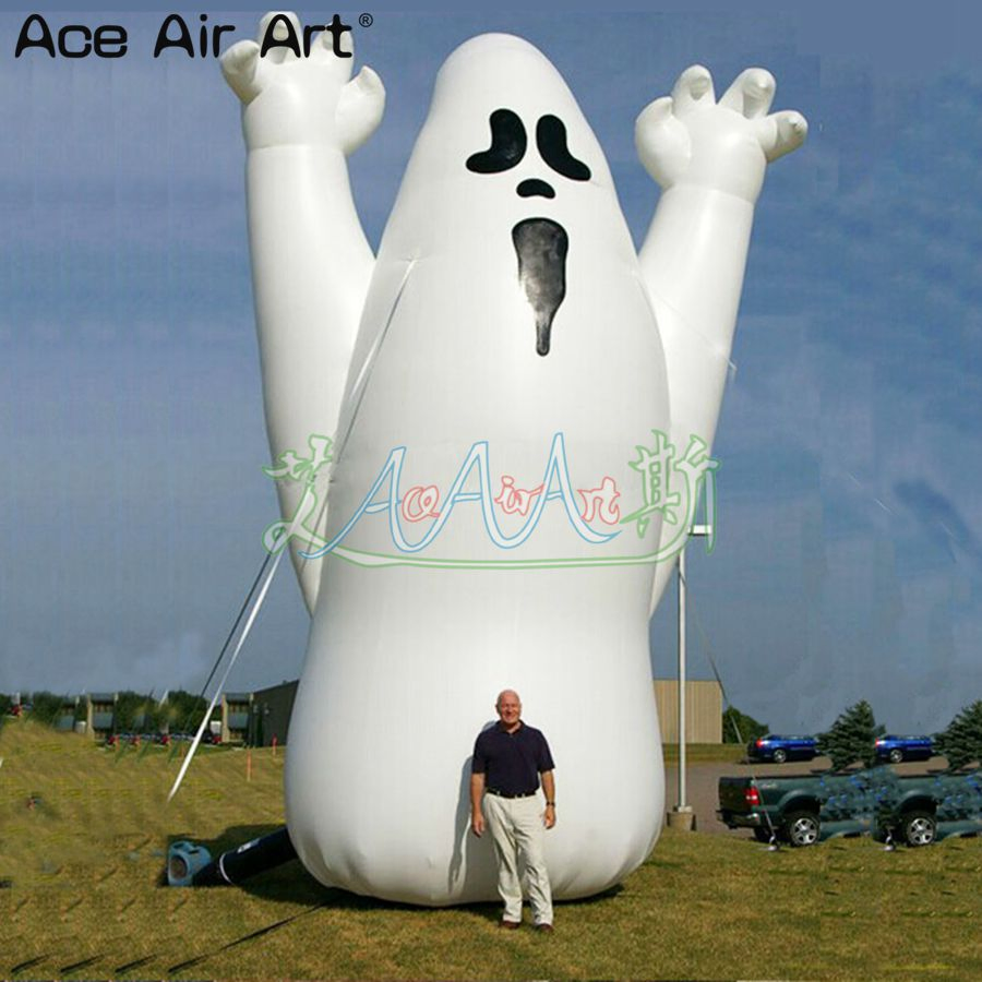 Giant Halloween Inflatable Fat Ghost Decoration Terror Halloween Activities Decoration