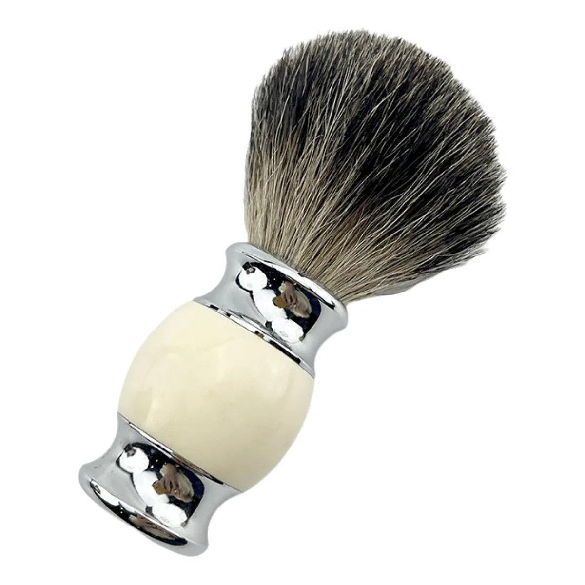 Deep Cleaning Smooth Detangling Thick Curly Beards Tool Nylon Shaving Brush