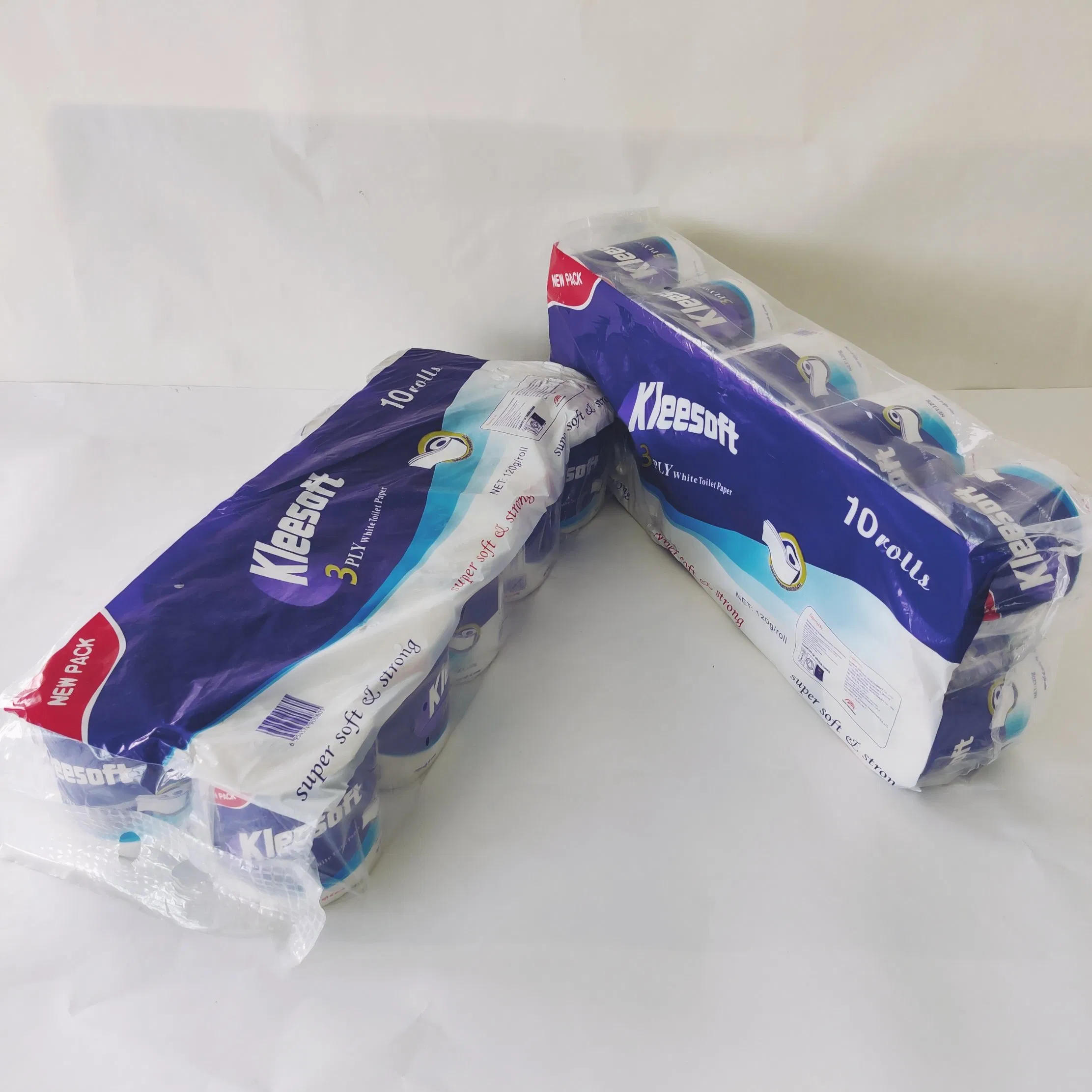 Wholesale High Quality Sanitary Disposable Printed Jumbo Roll Toilet Tissue Paper for Bathroom/Hotel/Home