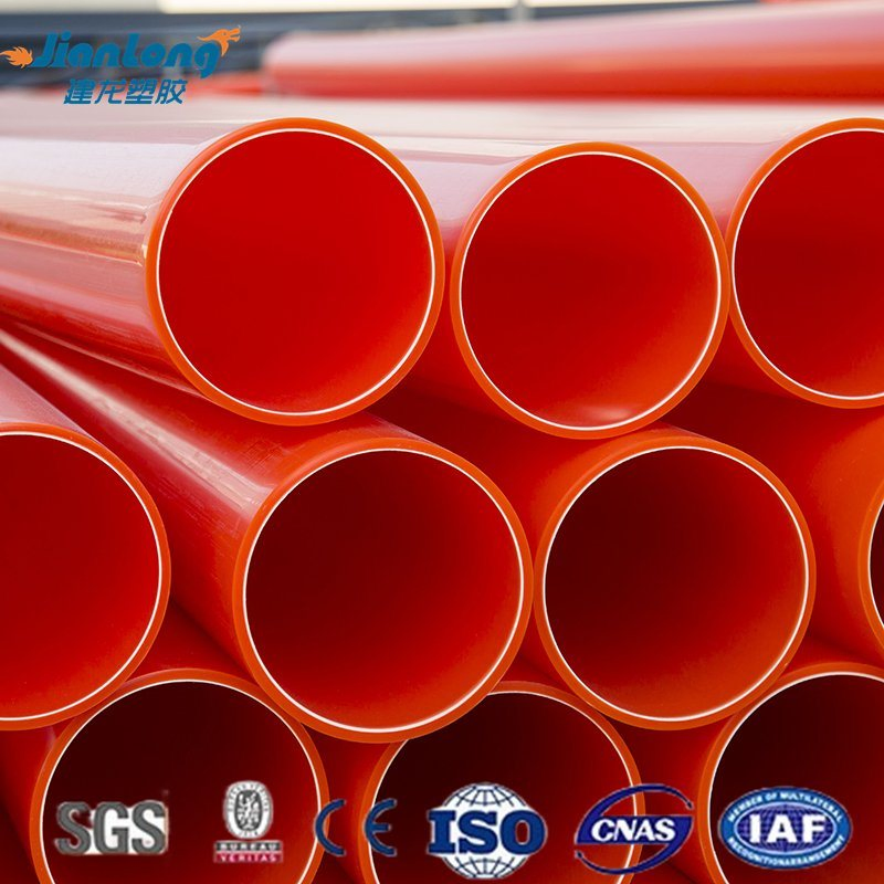 Mpp Conduit Plastic Pipe Power Communication Pipe for Protect Underground Cable