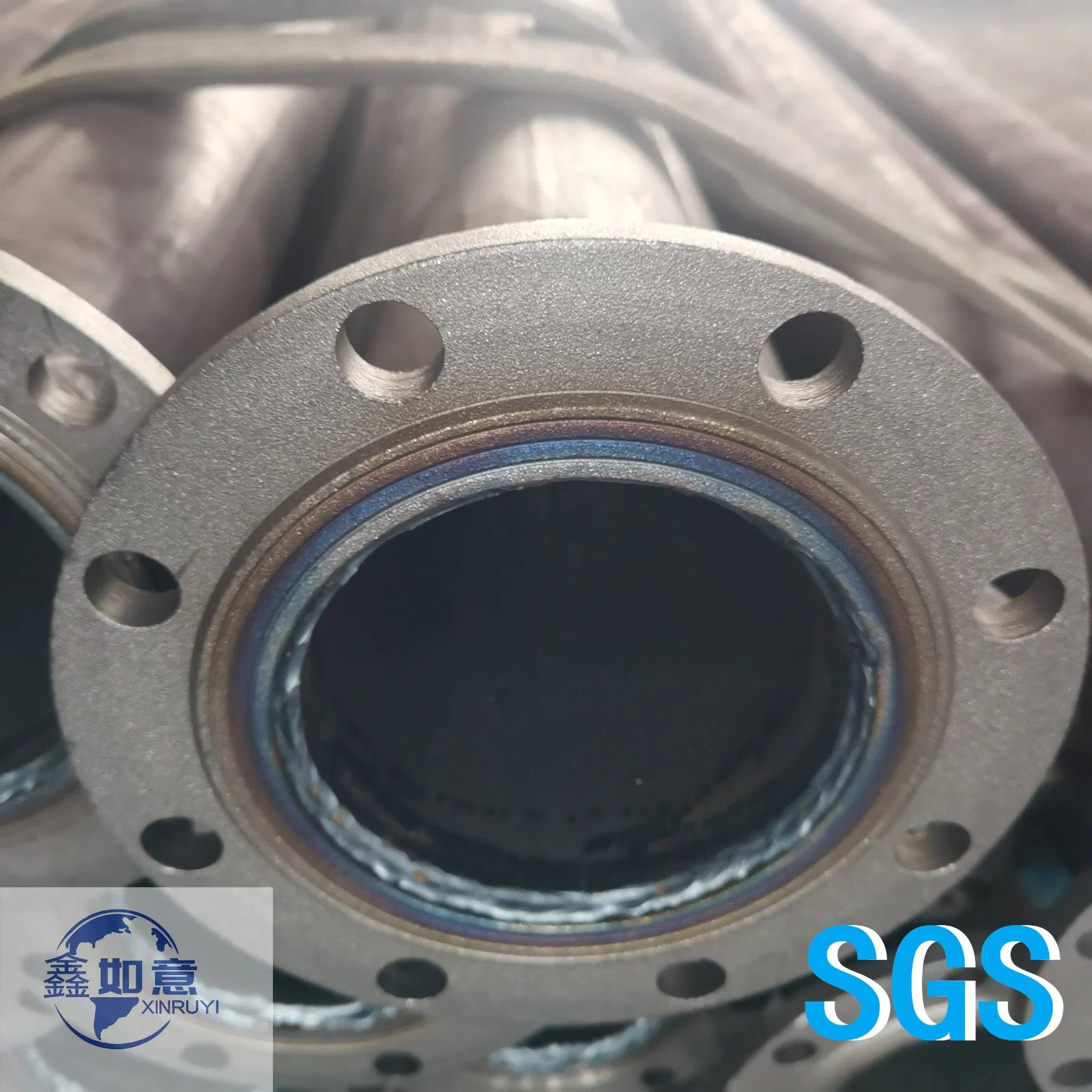 BS1387 En10255 Plastic Composite Tpep HDPE Steel Water, Gas Pipe with Threading End and Socket