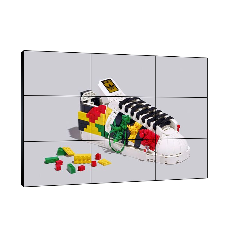 High Brightness Media Player 55 Inch Wall Video Display for Television Broadcasting