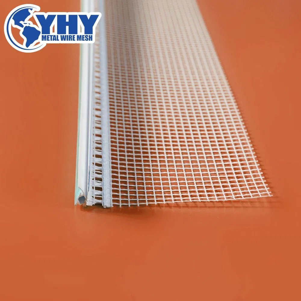 PVC Corner with Fiberglass Mesh in House