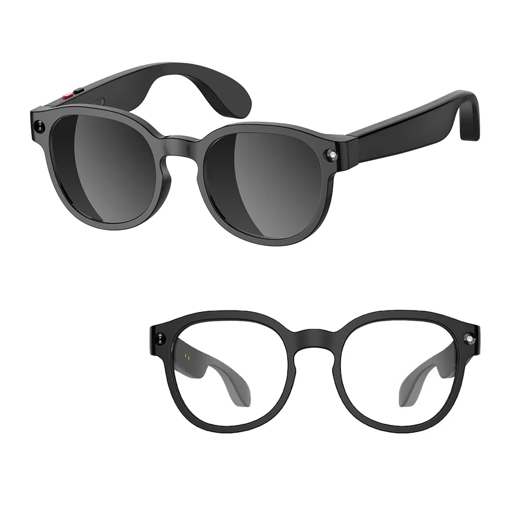 Умные очки Bluetooth с AI-переводчиком и записью видео