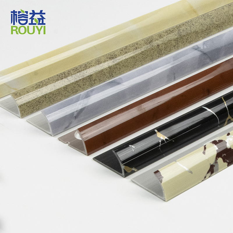 B2b Supplier Curved Ceramic Tile Outside Corner Trim Plastic Tile Edge Trim
