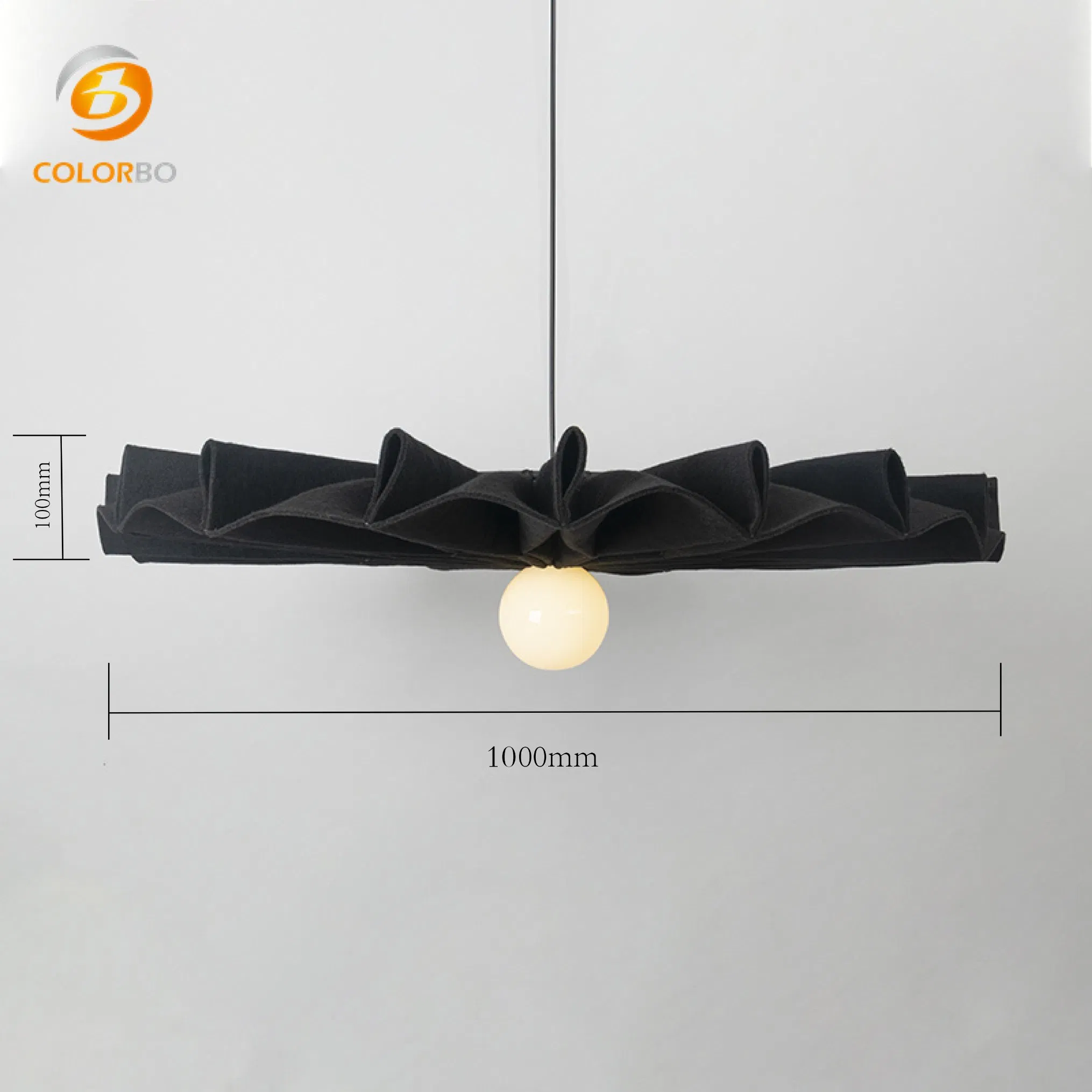 E0 Carton Packed Decoration Material PET Felt LampShade with High Quality