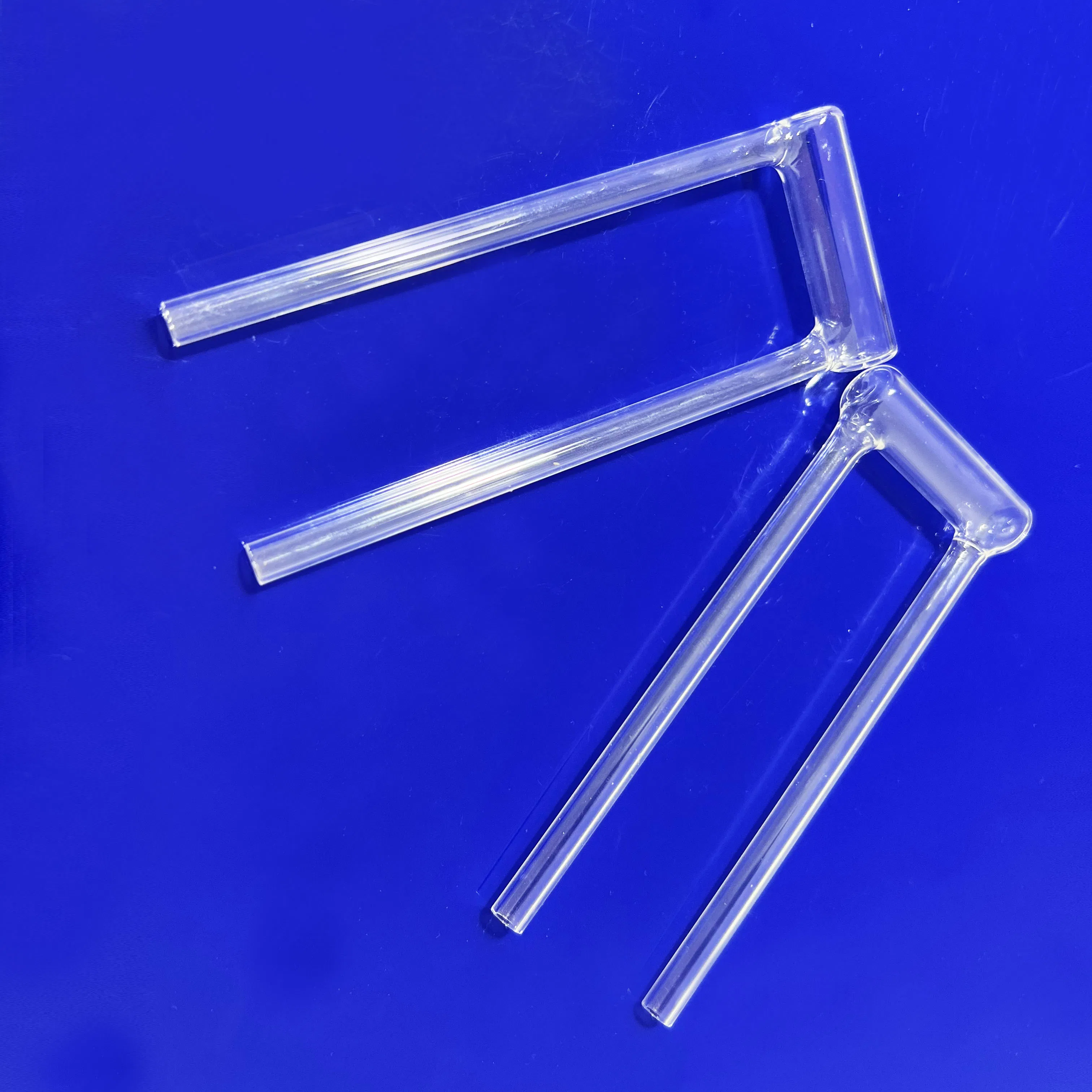 High Temperature and Corrosion Resistance U Shape Quartz Tube