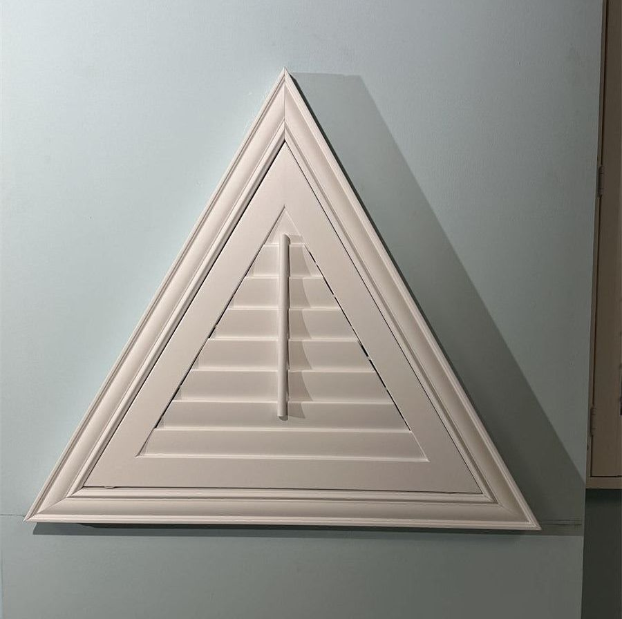 Interior White Adjustable Louver Plantation Shutter Winodw PVC Shutter