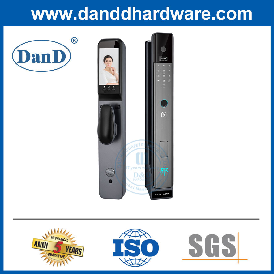 Anti-Peep Code Fingerprint Digital Safety Electronic Intelligent Apartment Smart Door Lock