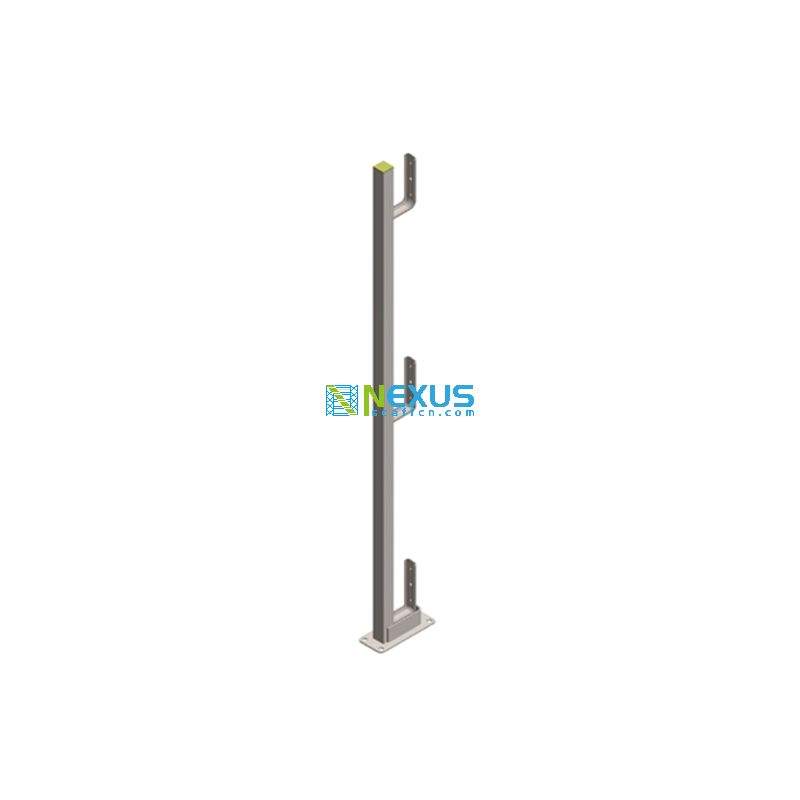 Decorative Design Hot DIP Galvanized Temporary Edge Protection Metal Staircase Baluster Post