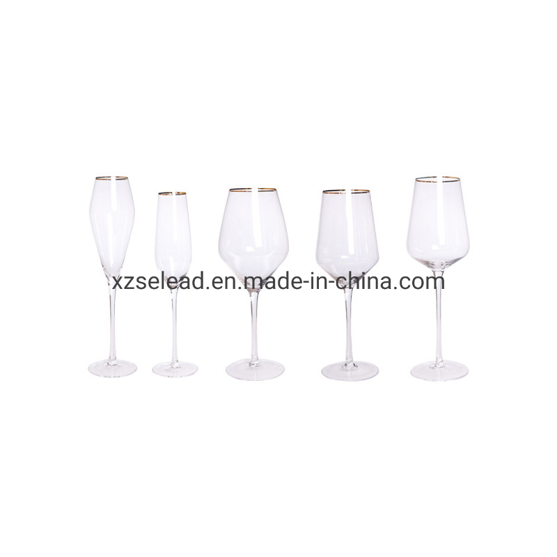 Wholesale Hot Selling Cheap Luxury Crystal Glasses White Wine Glass Cups and Glassware Stemware Glass Cup