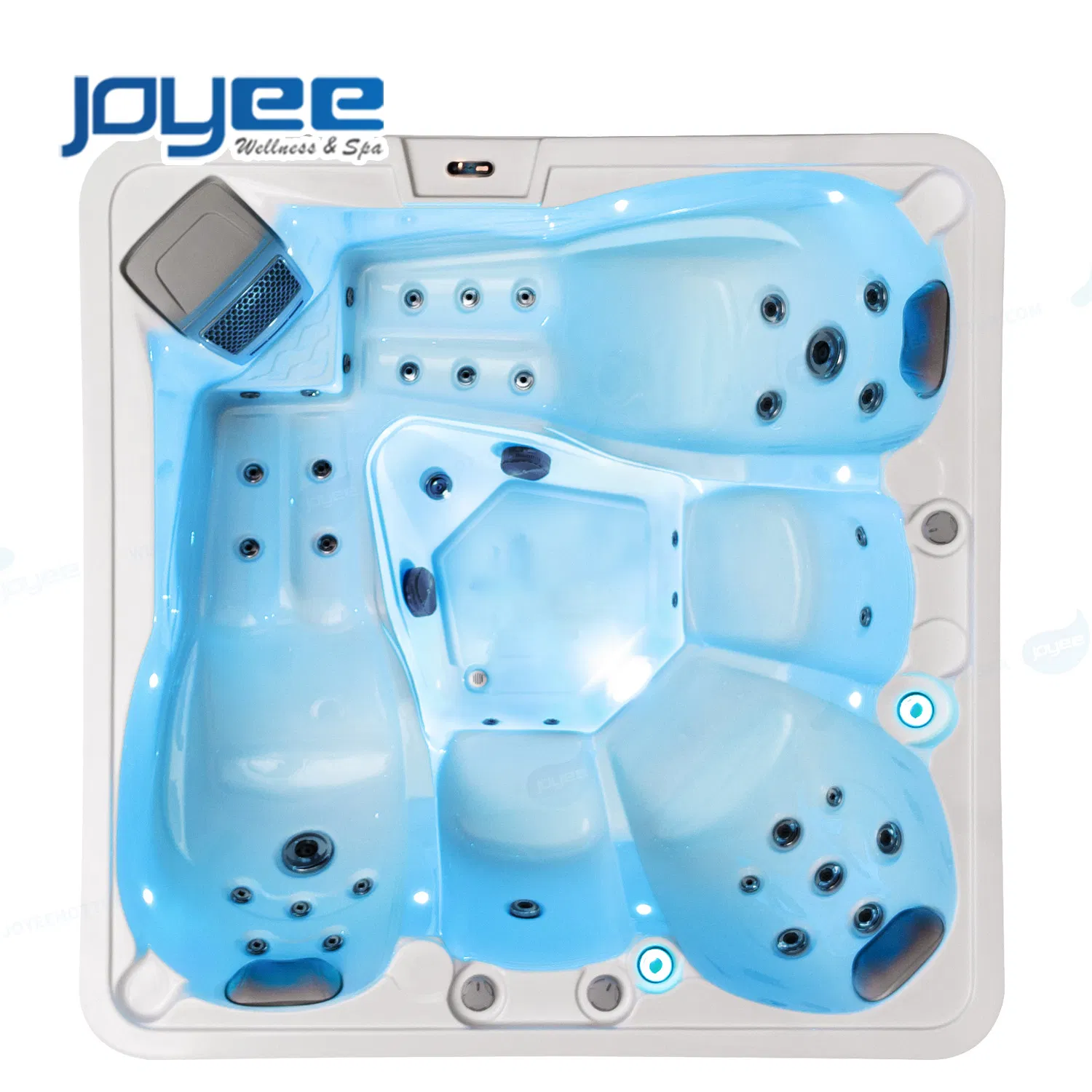 Горячая ванна Joyee Detroit на 5 человек с гидромассажем