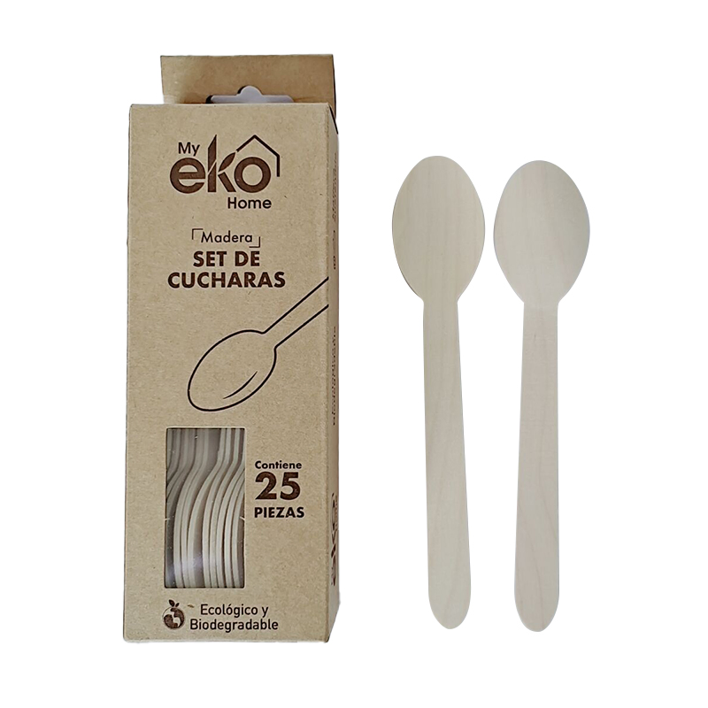 Factory Direct Wooden Spoon Knife and Fork Catering Set