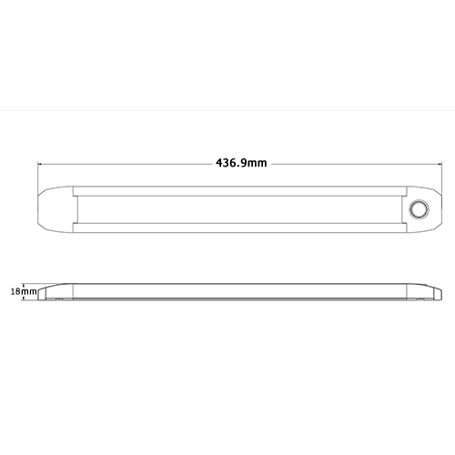 Светодиодная лента для салона авто с датчиком и сенсором