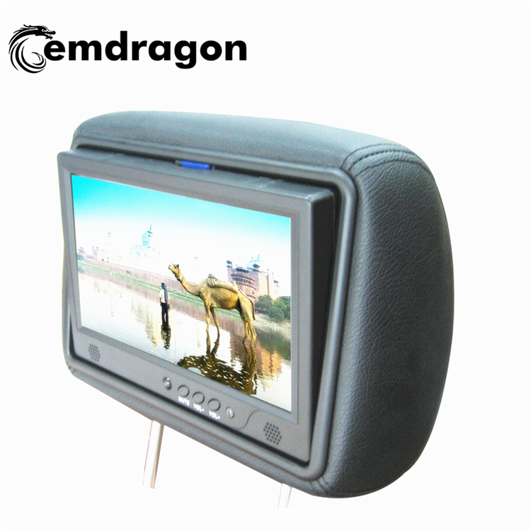 HD Advertising Player 9 Inch Taxi Headrest Kiosk Machine Advertising Screens for Cars LCD Digital Signage in Stock and with Good Price & Short Lead Time