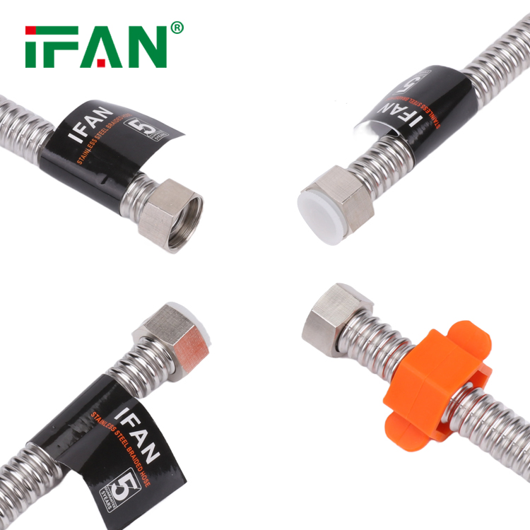 Ifan BS 5405 Factory Wholesale Flexible Hose 30-60mm OEM Size Plumbing Hoses Corrugated Pipe