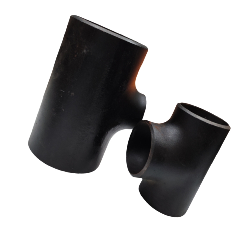 8" Industrial Butt-Welded Pipe Fitting Stainless Carbon Steel Equal Straight Cross Tee