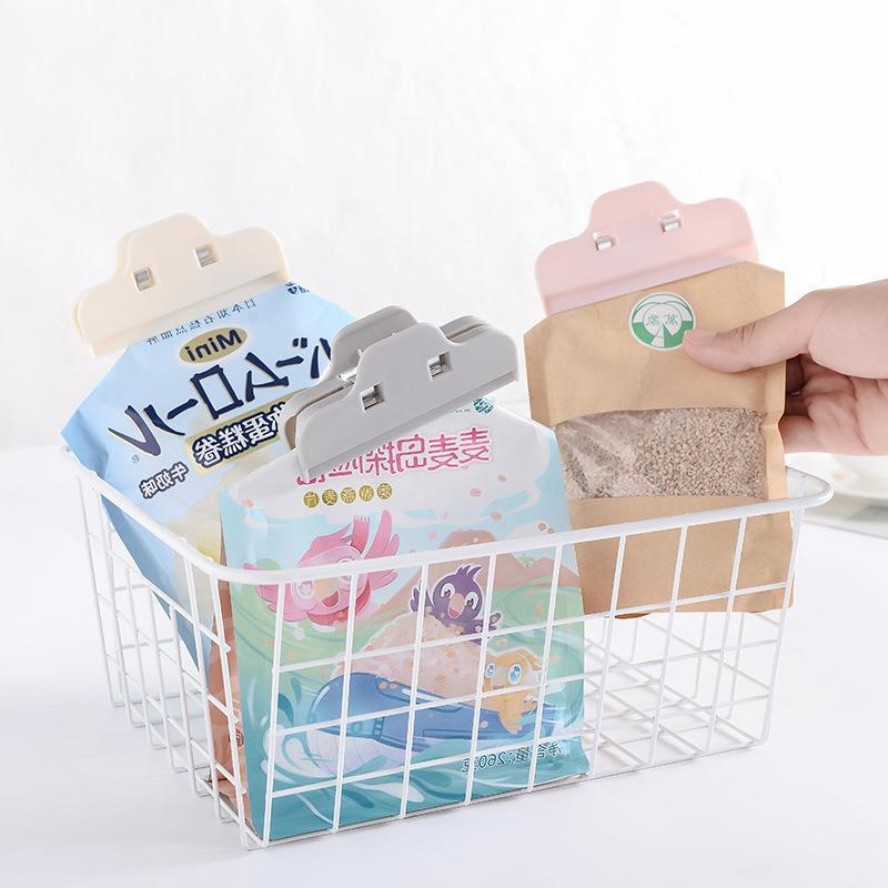 Plastic Bag Strong Sealer Moisture-Proof and Fresh-Keeping Food Bag Clip