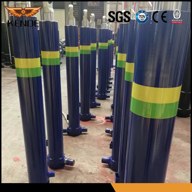 Телескопический гидроцилиндр 140мм для погрузчика LG