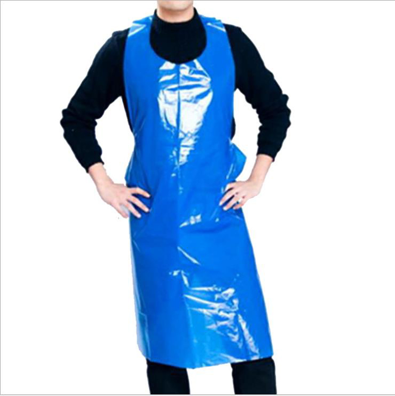 Premium Disposable White Polythene Apron for Unisex Use