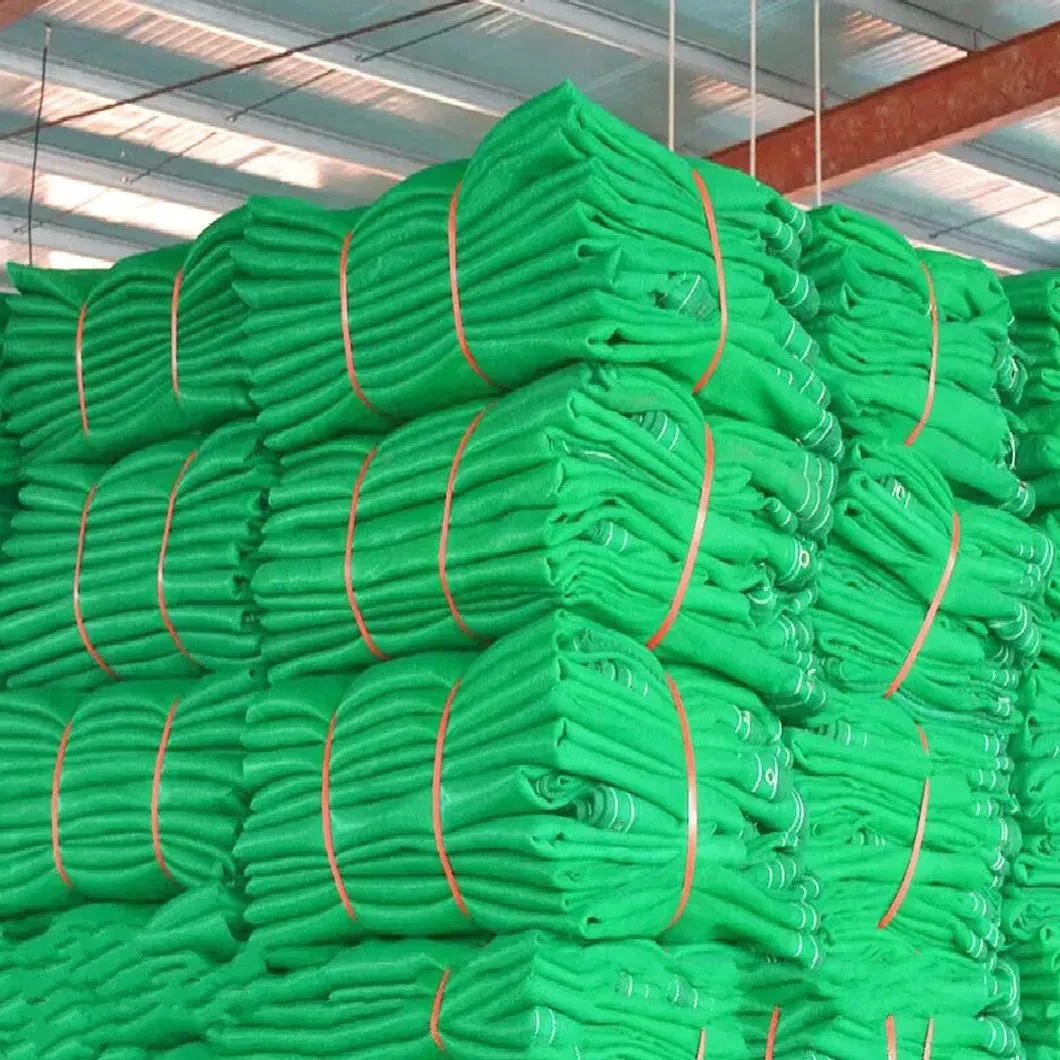 Green Color Scaffold Building Monofilament Construction Netting Safety Scaffolding Net