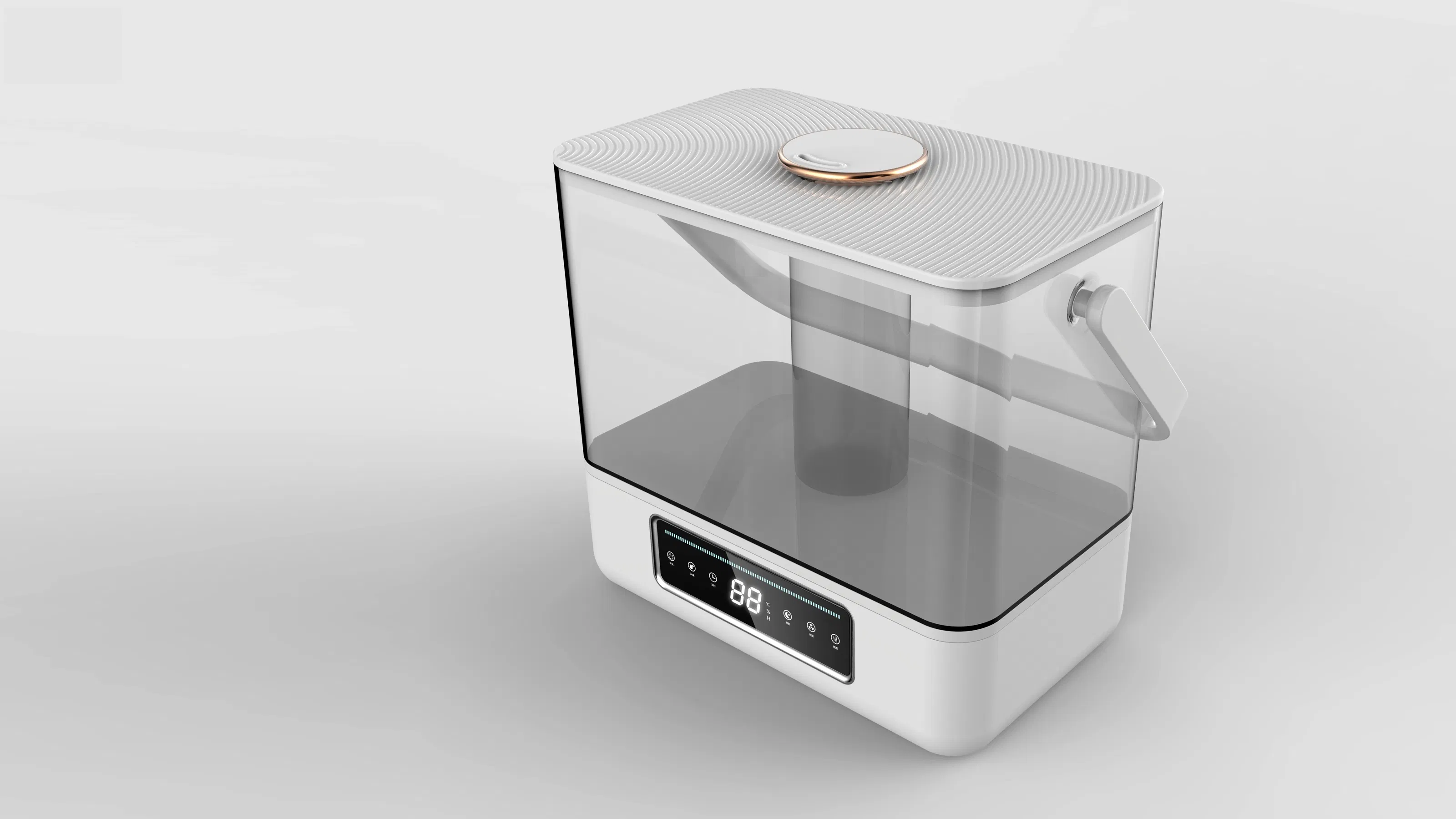 Ultrasonic Warm Cool Mist Humidifier Aroma Sprayer with UV Sterilizing Function