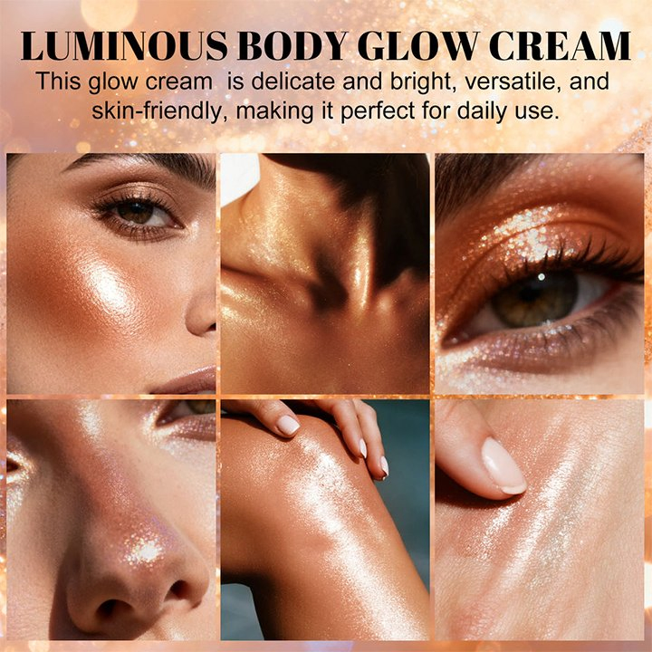 Skin Care Lotion for Women Custom Logo Hydrating Radiant Finish Natural Vegan Highlight Skin Brightening Lotion