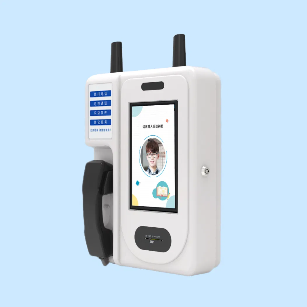Outdoor Wireless Payphone with 10 Inch Screen and Ethernet Port