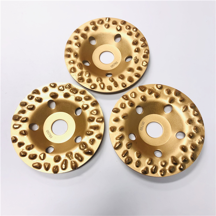 Шлифовальный круг из карбида вольфрама 125 мм для дерева, резины, ткани