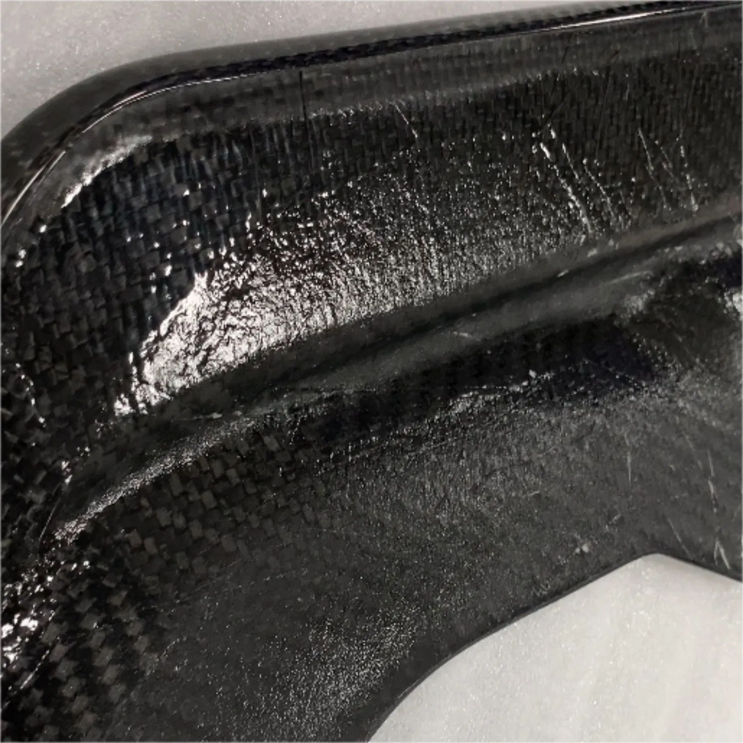 Универсальный передний спойлер из карбона для Honda Civic Type R 2023