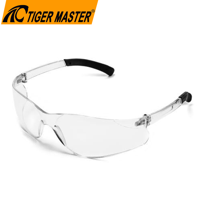 Anti- Scratch Anti Fog Transparent PC Lens Eye Protection Safety Goggles
