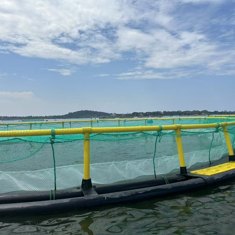 Rotational Cage Bracket, PE Injection Molded for 250mm Pipes