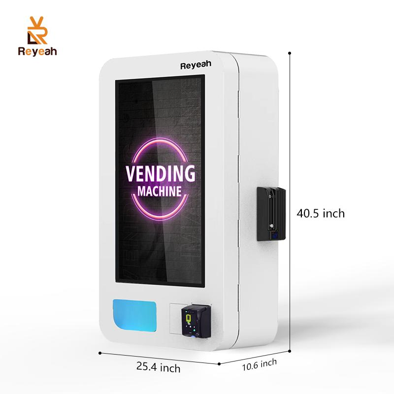 Snack Condom Small Machine for Vapers Wall Mounted ID Card Reader Vending Machine