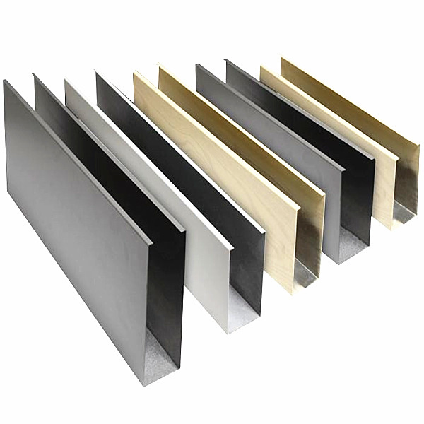 New Design Metal Suspended False Ceiling Aluminum U Shaped Ceiling for Shop Basic Customization