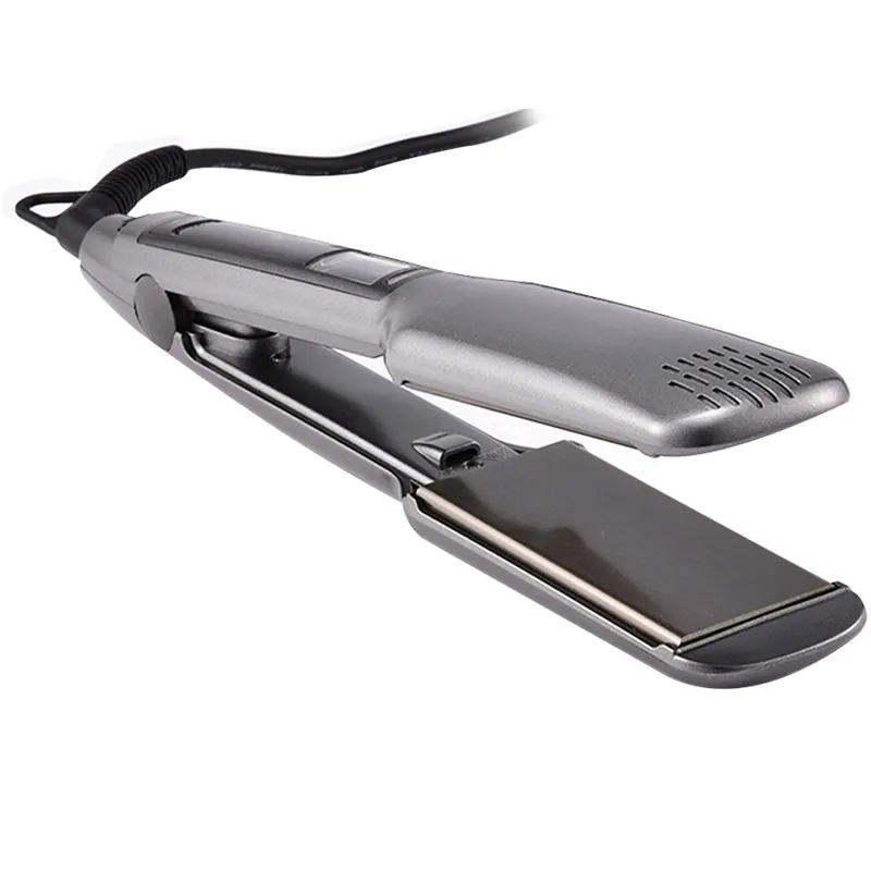 Excellent Quality 1.75 Width Titanium Hair Straightener Mch for Keratin Treatment Fast Heating Adjustable Temp Anti-Damage Portable for Sale