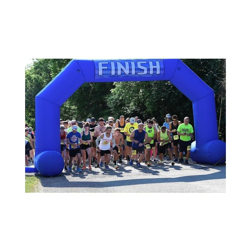 Outdoor Cartoon Decoration Blow Up Entry Archway Giant Customizable Balloon Inflatable Race Arch Events