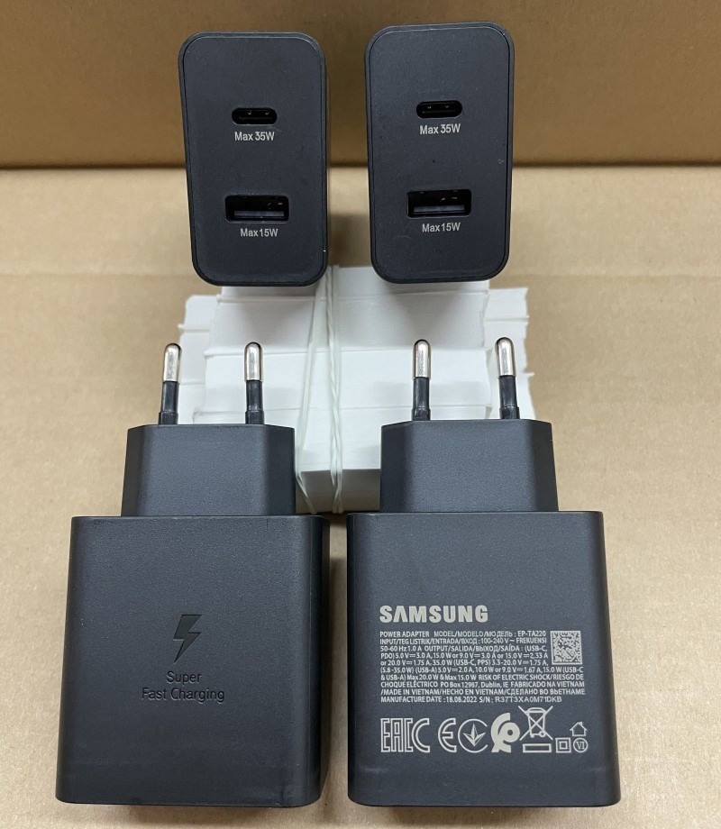 2023 Trending Products 35W 15W Adapter Ep-Ta220 Fast Charger for Samsung