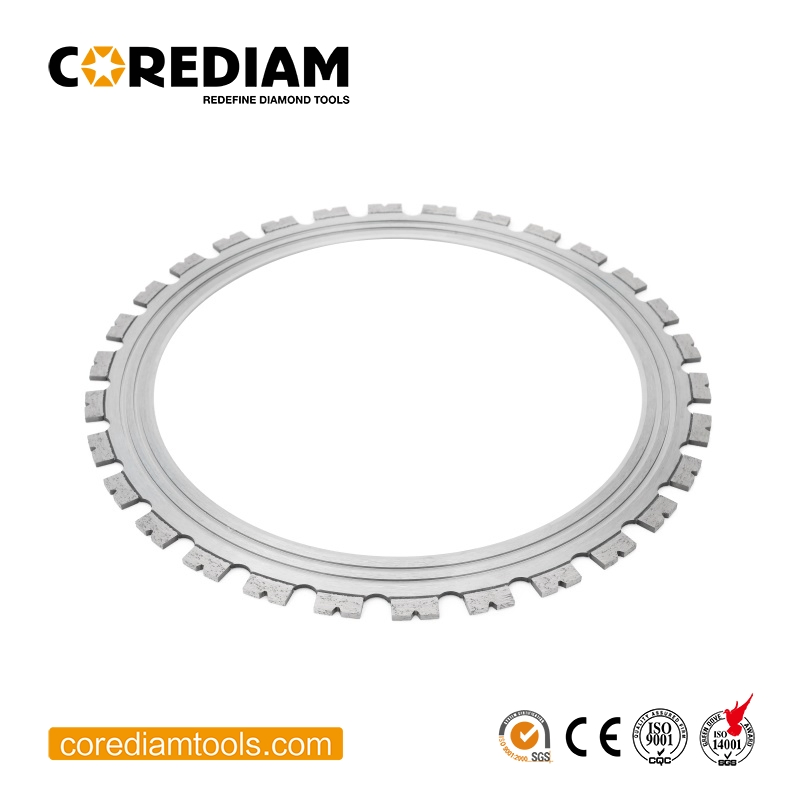 394mm Diamond Tool Deep Cutting Blade Laser Welded Ring Saw Blade