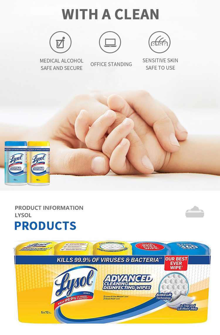 Disinfectant Wipes Disposable Wet Wipes