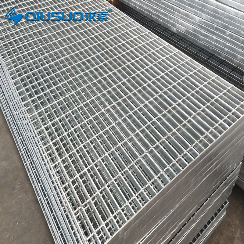 Powder Coated Galvanized Steel Bar Grating Trench Drain Grate or Floor Grating Used for Apartment