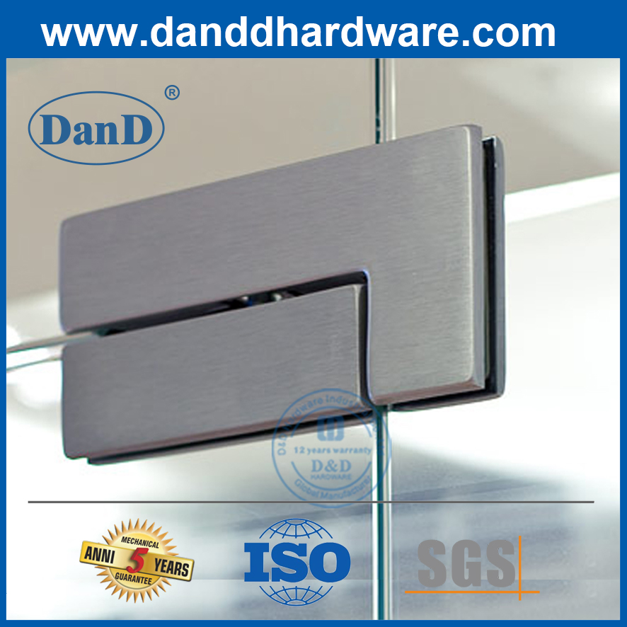 Stainless Steel Bottom Clamping Head Patch Fitting for Glass Door